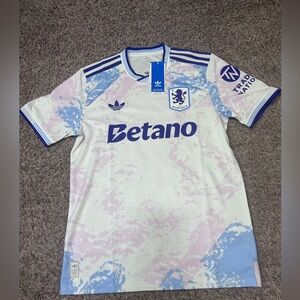 Adidas Aston Villa FC 25/26 Third Authentic Jersey KA0861 - Men's Size Medium